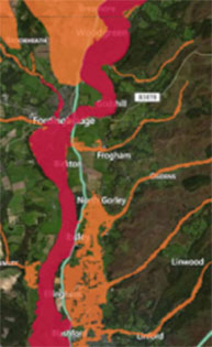 Flood warnings, 6th January 2014